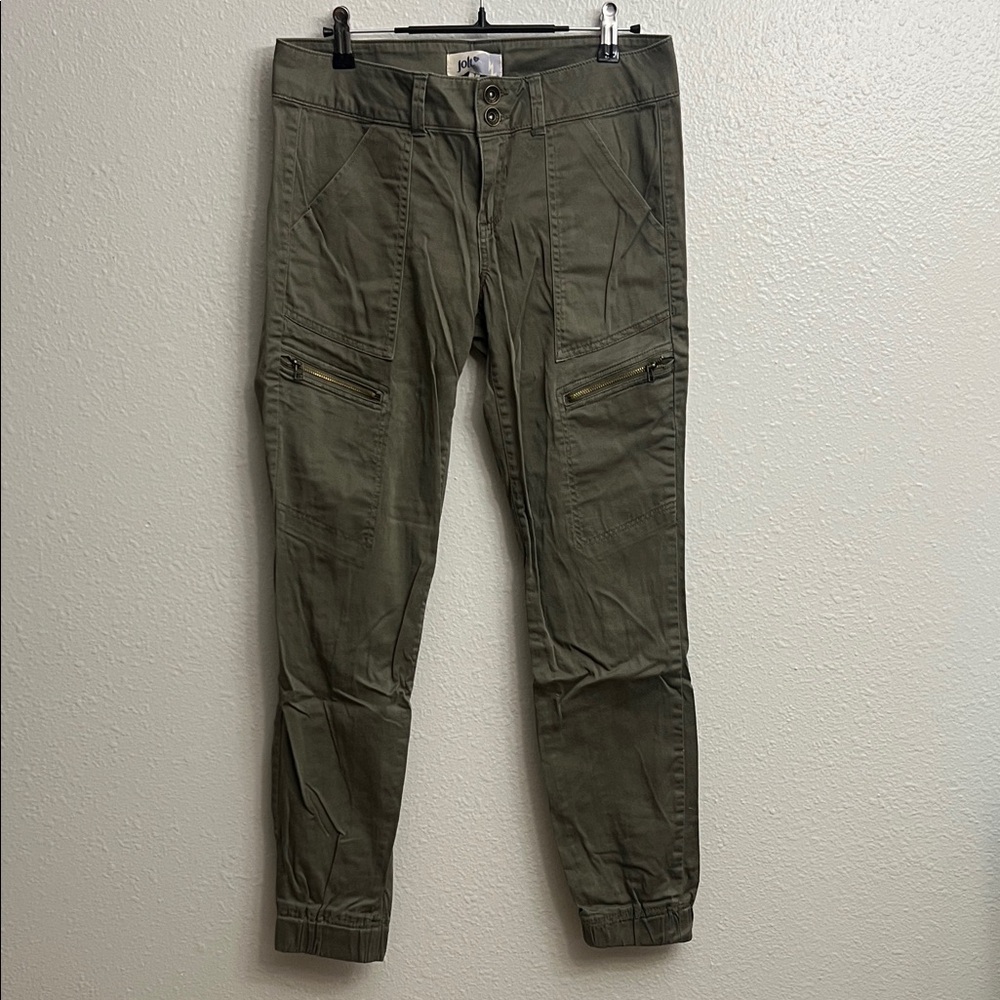 Jolt Women's Olive Straight Leg Pants